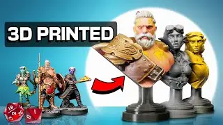Making 3D-Printed BUSTS from Miniature STLs!