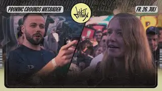 S-Staticx vs Dascha ⎪ Rap Battle + Interview @ Proving Grounds ⎪ DLTLLY