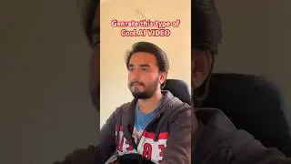 🤖AI genrated real video is Amazing 🤩  #programming #ai #coder #video