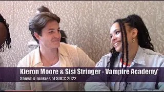 Vampire Academy - Kieron Moore ("Dimitri") and Sisi Stringer ("Rose") Interview at SDCC