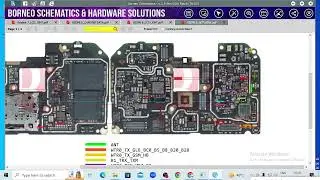 MI 8/8A (dual) network way hand solution schematic diagram