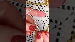 Вяжем резинку крючком 1   We knit a voluminous elastic band with a hook. 1 