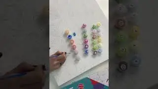 Картина по номерам Пляж, 24 цвета холст на подрамнике 40x50 см