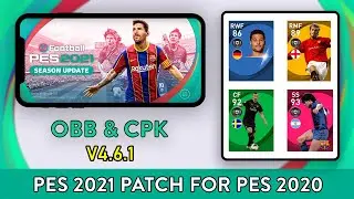 Pes 2021 Special Patch for Pes 2020 Mobile | PES 2021 Startscreen, Menu Graphics, Scoreboard & More