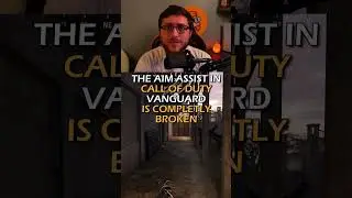 The Aim Assist Is Completely BROKEN In Call of Duty Vanguard! (WALL HACKS BUILT IN?) | SHORTS