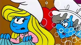 ¡Deja de molestarme! ¡Pitufina necesita espacio! | Los pitufos