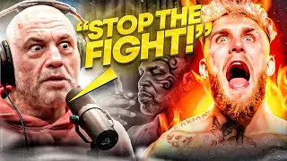 Joe Rogan Backflips on Jake Paul vs Mike Tyson