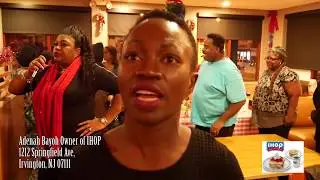 Adenah Bayoh Owner of IHOP, and The Irvington IHOP Family 1212 Springfield Ave, Irvington, NJ 07111