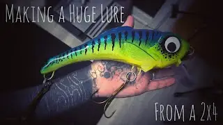 Lure Making a huge Jerkbait Fishing Lure