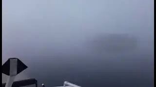Рыбалка на катере в туман. Начало.