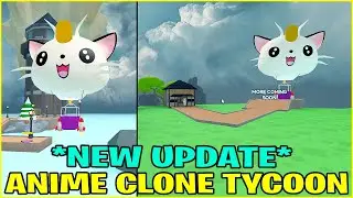 *NEW UPDATE* AIR BALLOON Anime Clone Tycoon Roblox