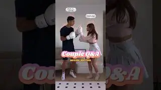 Who’s the better girlfriend / boyfriend? #couplegoals #boxing #funnyvideo
