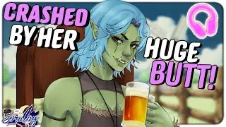 Orc fighter defeats you with her big cheeks [Femdom] [VA|ASMR]
