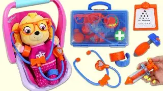 Paw Patrol Skye Doesn't Feel Good And Visits Toy Hospital!