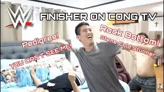WWE FINISHER ON CONG TV (FT:JUNNIE BOY,YOW,BOSS KENG,DRAKE) Wrestling Match ng TEAM PAYAMAN!