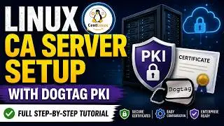 How to use Dogtag PKI to setup Certificate Authority Server in Linux