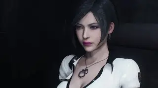 Resident Evil 2 Mod Gameplay Ada Wong Bad Cop (Black & White) 4K UHD (Ada Bad Cop)