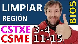 CLEAN BIOS REGION CSME 11 - 15 & CSTXE 3 - 4 MANUALLY