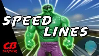 Speed Lines Tool in DaVinci Resolve