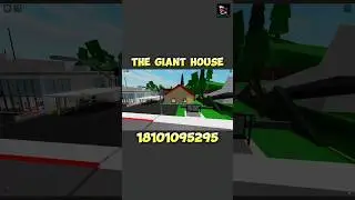 Giant house code in Brookhaven RP 🏡 #roblox #brookhavenrp #shorts