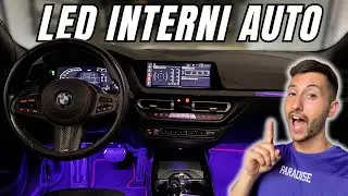 COME INSTALLARE dei LED INTERNI sull AUTO IN 5 minuti ! *risultato pazzesco*💥