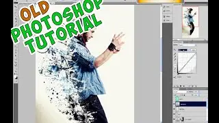 Photoshop tutorial on dispersion effect
