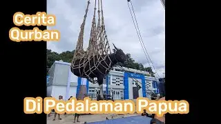 Qurban di Trimuris, Mamberamo Raya, Papua.