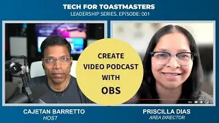 How to Create a Video Podcast with Online Guest using OBS (Part 2) Scene Setup.