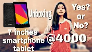 Cheapest 7 inch smartphone || Unboxing || Tech Divya