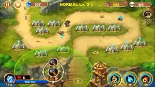 Castle Defense 3-3 Walkthrough, Normal, 3 Stars!