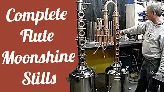 Complete Flute Moonshine Stills