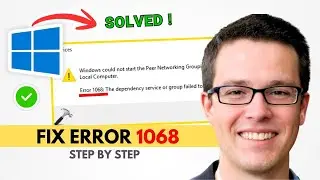 Fix Error 1068 | The Dependency Service or Group Failed to Start