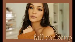 WARM CARAMEL FALL MAKEUP TUTORIAL  🍂