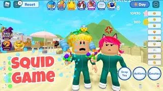 Toddler playing SQUID GAME in Twilight Daycare ROBLOX