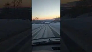 Дорога Североморск 3 Мурманск 8 марта 2023 г.(2)