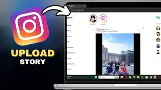 How To Upload Story On Instagram From PC or Laptop in SECONDS!