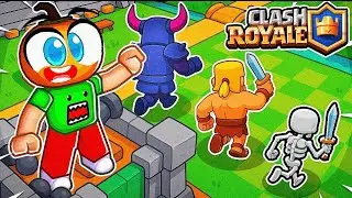 Roblox'ta CLASH ROYALE Oynamak! 👑