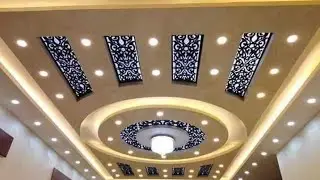 CNC false ceiling designs #interiordesigns