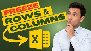 How to freeze rows and Columns in Excel (quick and easy)