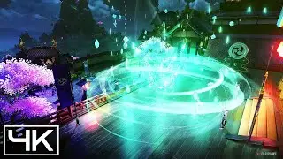 GORGEOUS! 4K Elemental Bursts lighting up Inazuma with Ray Tracing in Genshin Impact