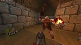 Quake - 2-player Easy 100% of e2m7 by khristov & Nikitos in 1:07