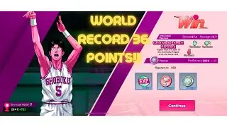 WORLD RECORD! 36 POINTS! SLAM DUNK MOBILE| SOLO 3V3 RANKED| Europe Server