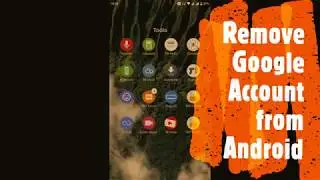 How to remove google account from android mobile