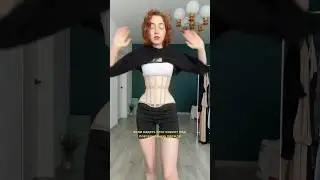 Пробую утягивающий корсет (-7 см)