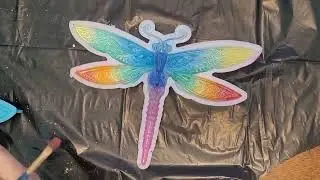 Resin Dragonfly Start to Finish Process
