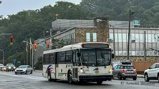 New Jersey Transit Bus Compilation in Weehawken NJ #4