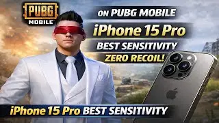 Best sensitivity iPhone 15 Pro 4.3 Update Pubg | Zero Recoil Sensi For iPhone Devices 2026 
