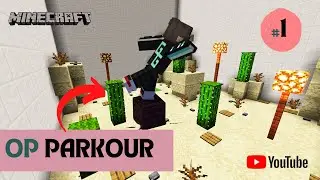 LETS DO PARKOUR- OP PARKOUR #1 |MINECRAFT !!!