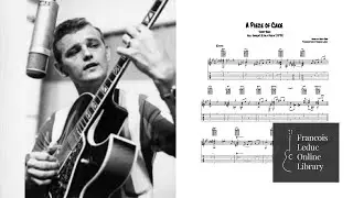 A Piece of Cake - Jerry Reed (Transcription)