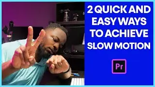 How to create slow-motion Effect in Adobe Premiere pro (2 Ways)